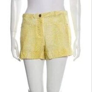 ROBERTO CAVALLI Snake Print Mini Shorts